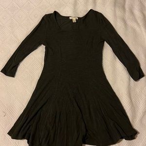 Women’s charcoal gray, large, mini dress. Forever 21
